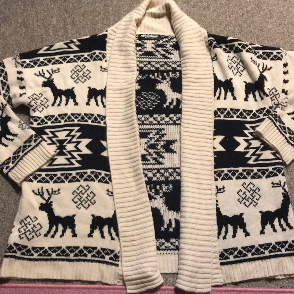 Deer cardigan